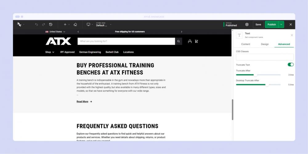 ATX Hyvä Commerce CMS Case Study