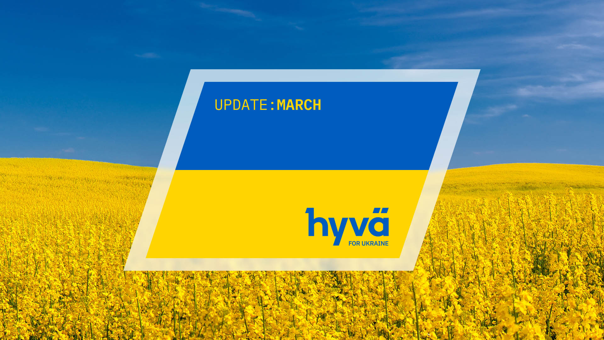 Ukraine Update March