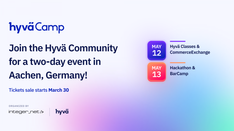 Announcing Hyvä Camp 2022