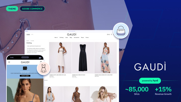 Gaudì Fashion - Hyvä Showcase