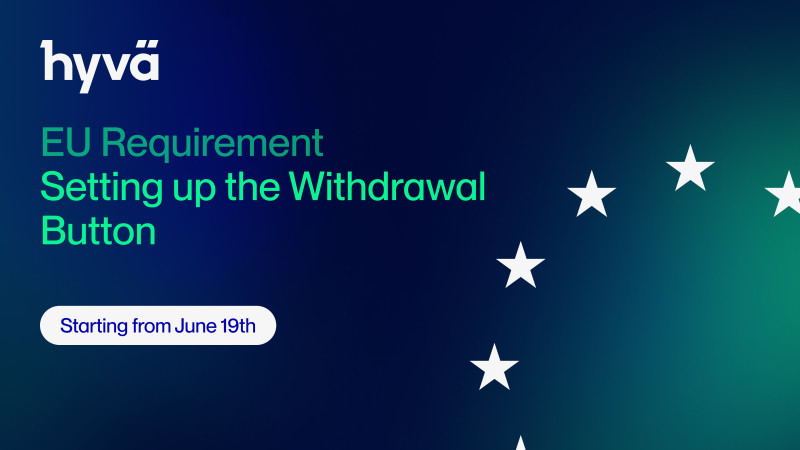 Magento's EU Withdrawal Button Guide