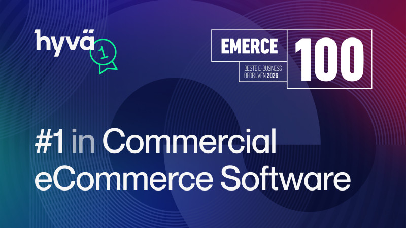 Hyvä ranks #1 in the Emerce 100