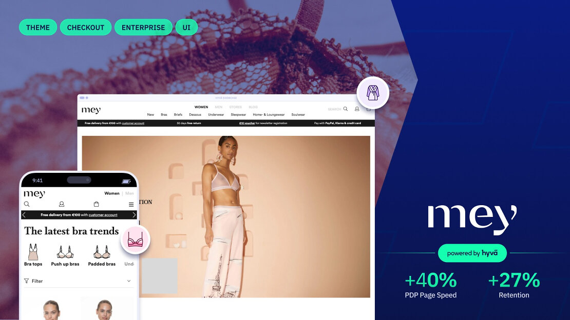 Mey - Hyvä Showcase