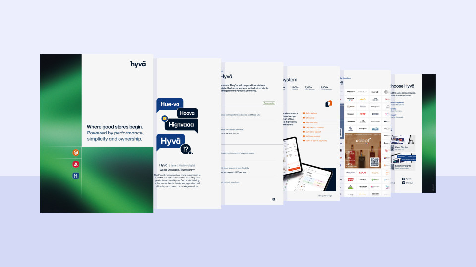 Merchant marketing booklet
