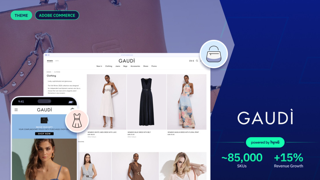 Gaudì Fashion - Hyvä Showcase