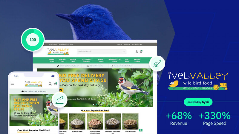 Ivel Valley Wild Bird Food - Hyvä Showcase