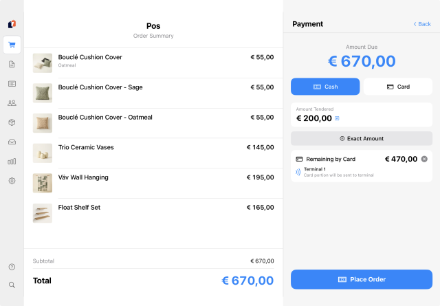 Checkout and payments