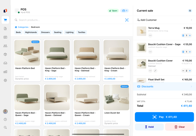 Product catalog