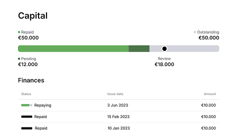 Mollie Capital Screenshot
